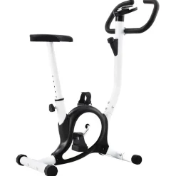 Discount vidaXL Träningscykel remdrift Svart