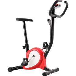 Discount vidaXL Träningscykel remdrift Röd