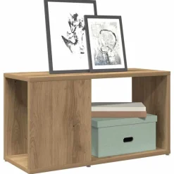 vidaXL Tv-bänk artisan ek 60x24x32cm konstruerat trä