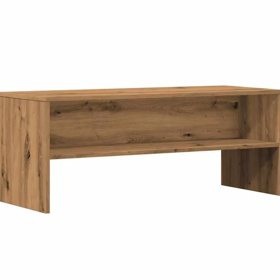 New vidaXL Tv-bänk 100x40x40 cm konstruerat trä artisan ek