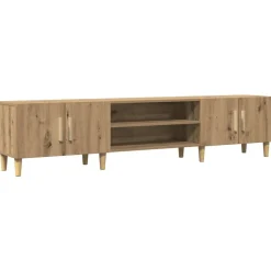 vidaXL Tv-bänk artisian ek 180x31,5x40 cm konstruerat trä