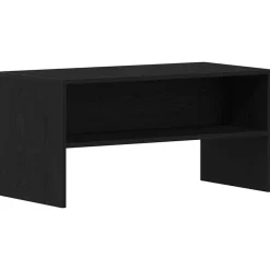 Online vidaXL TV-bänk 80x40x40 cm konstruerat trä Svart ek