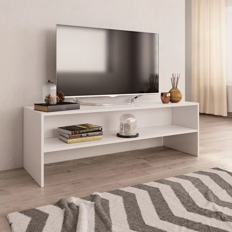 Sale vidaXL Tv-bänk 120x40x40 cm konstruerat trä Vit