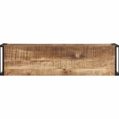 vidaXL TV-bänk 120x30x40 cm grovt mangoträ
