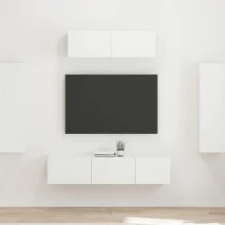 vidaXL TV-skåp 5 pcs Vit