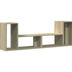 vidaXL TV-skåp 2 st sonoma-ek 75x30x50 cm konstruerat trä