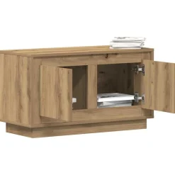 vidaXL TV-skåp artisan ek 80 x 35 x 45 cm Konstruerat trä
