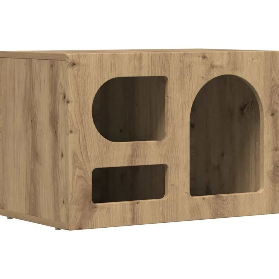 vidaXL TV-skåp 60 x 35 x 40 cm Konstruerat trä artisan ek