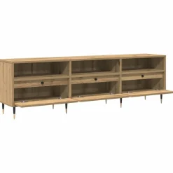 Sale vidaXL TV-skåp 150 x 30 x 45 cm Konstruerat trä artisan ek