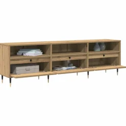 Sale vidaXL TV-skåp 150 x 30 x 45 cm Konstruerat trä artisan ek