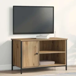Clearance vidaXL TV-skåp 80 x 40 x 50 cm Konstruerat trä artisan ek