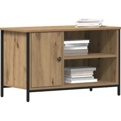 Clearance vidaXL TV-skåp 80 x 40 x 50 cm Konstruerat trä artisan ek
