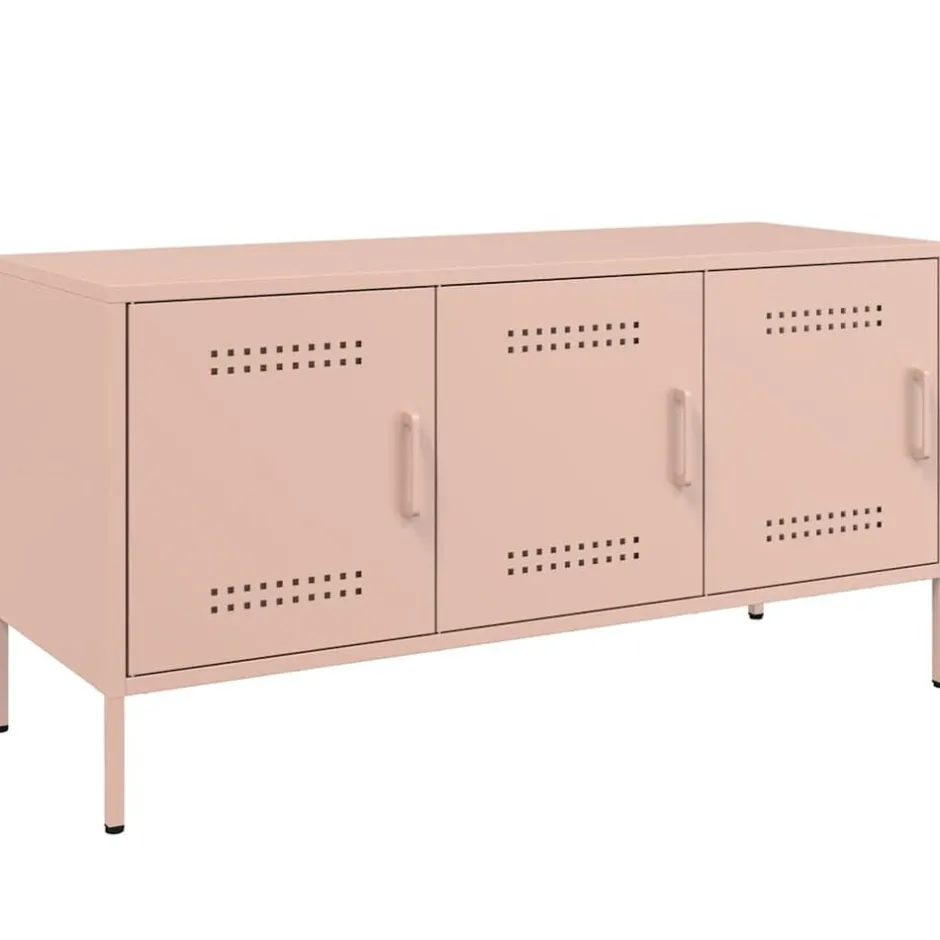 Sale vidaXL TV-skåp 100,5x39x50,5 cm stål Rosa