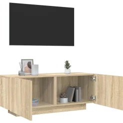 vidaXL TV-skåp sonoma-ek 100x35x40 cm konstruerat trä Sonoma ek