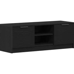 Sale vidaXL TV-skåp 102 x 32 x 35.5 cm Konstruerat trä Svart ek
