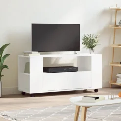 New vidaXL TV-skåp 102x34,5x43 cm konstruerat trä Vit