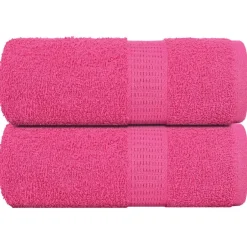 Discount vidaXL Tvätthanddukar FROGN 2 st 30x30 cm 360 gsm Rosa