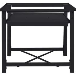 Hot vidaXL Tvättmaskin Pedestal 60 x 56 x 52 cm Stål Svart