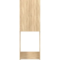 Outlet vidaXL Tvättmaskinsskåp sonoma-ek 64x25,5x190 cm Sonoma ek