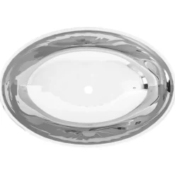 vidaXL Tvättställ 40x33x13,5 cm keramik silver