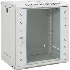 vidaXL 12U Nätverksskåp väggmonterat 19" IP20 53x40x60 mm