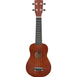 Outlet vidaXL Ukulele med väska för barn sopran mörkt trä 21