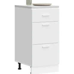 Sale vidaXL Underskåp “Lyon” 40x46x81,5 cm konstruerat trä Vit