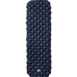 vidaXL Uppblåsbar campingmadrass 1 person grå 190x58x6 cm