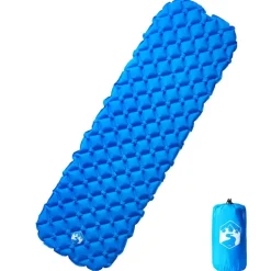 Sale vidaXL Uppsbar campingmadrass 1 person 190x58x6 cm Blå