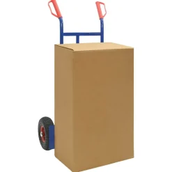 Outlet vidaXL Utökningsbar Handvagn och Röd 57 x 46 x 113 cm Stål Blå