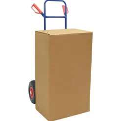 vidaXL Utökningsbar Handvagn Blå och Röd 49,5 x 53 x 114 cm Stål