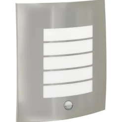 New vidaXL Utomhus vägglampa Silver 23,5 x 9 x 26 cm Rostfritt stål