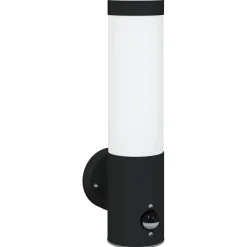 vidaXL Utomhus vägglampa Svart 12 x 8,5 x 29 cm.