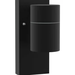 Clearance vidaXL Utomhus vägglampa 6,5 x 10,5 x 16 cm Svart