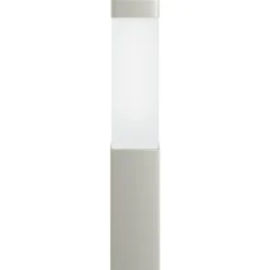 New vidaXL Utomhus vägglampa Silver 10.5 x 6 x 33 cm Rostfritt stål