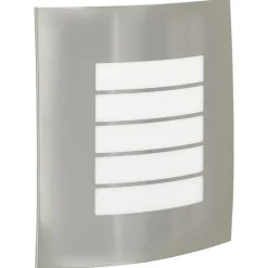 Discount vidaXL Utomhus vägglampa Silver 23,5 x 9 x 26 cm Rostfritt stål