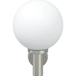 Online vidaXL Utomhus vägglampa 28 x 25 x 38 cm Silver