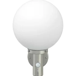 Best vidaXL Utomhus vägglampa 28 x 25 x 38 cm Silver