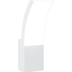 Hot vidaXL Utomhusvägglampa LED gjuten aluminium Vit