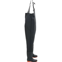 Clearance vidaXL Vadarbyxor med stövlar strl. 41 Svart