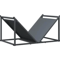 vidaXL Vedställ antracit 70x43x34,5 cm kallvalsat stål