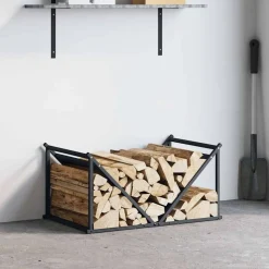 vidaXL Vedställ antracit 70x43x34,5 cm kallvalsat stål