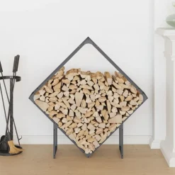 vidaXL Vedställ antracit 100x25x100 cm kallvalsat stål