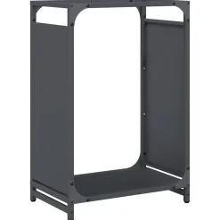 vidaXL Vedställ antracit 44x28x65 cm kallvalsat stål