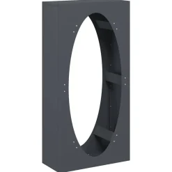 Discount vidaXL Vedställ 50x23x100 cm kallvalsat stål Antracit