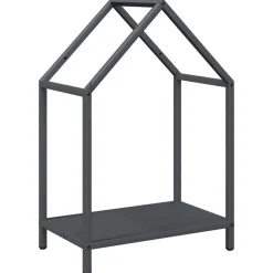 vidaXL Vedställ antracit 40x25x60 cm kallvalsat stål