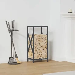 Sale vidaXL Vedställ 34x25x70 cm kallvalsat stål Antracit