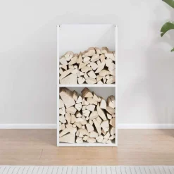 vidaXL Vedställ vit 40x30x80 cm kallvalsat stål