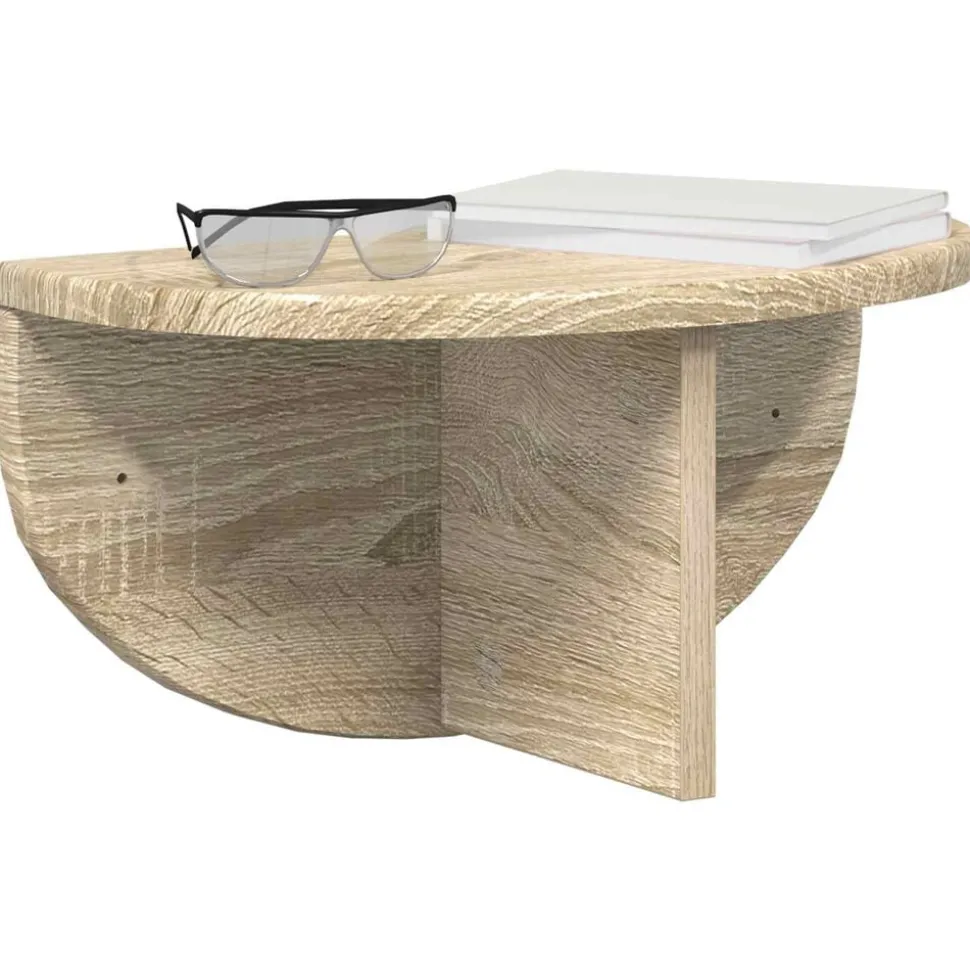 vidaXL Vägg hylla Sonoma-ek 38 x 19 x 19 cm Konstruerat trä