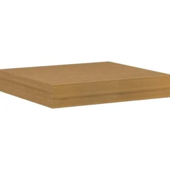 vidaXL Vägg hylla Väggmonterad Beige 23 x 23,5 x 4 cm Konstruerat trä